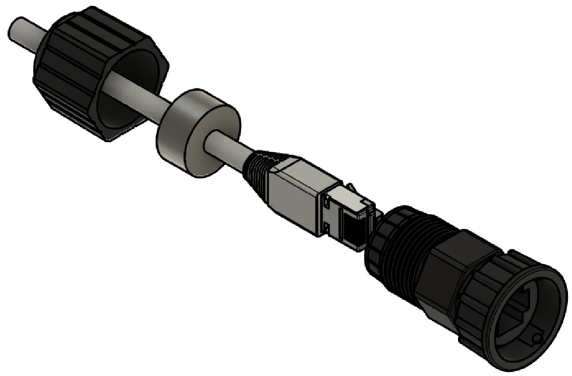 AbdichtungCAT6 RJ45