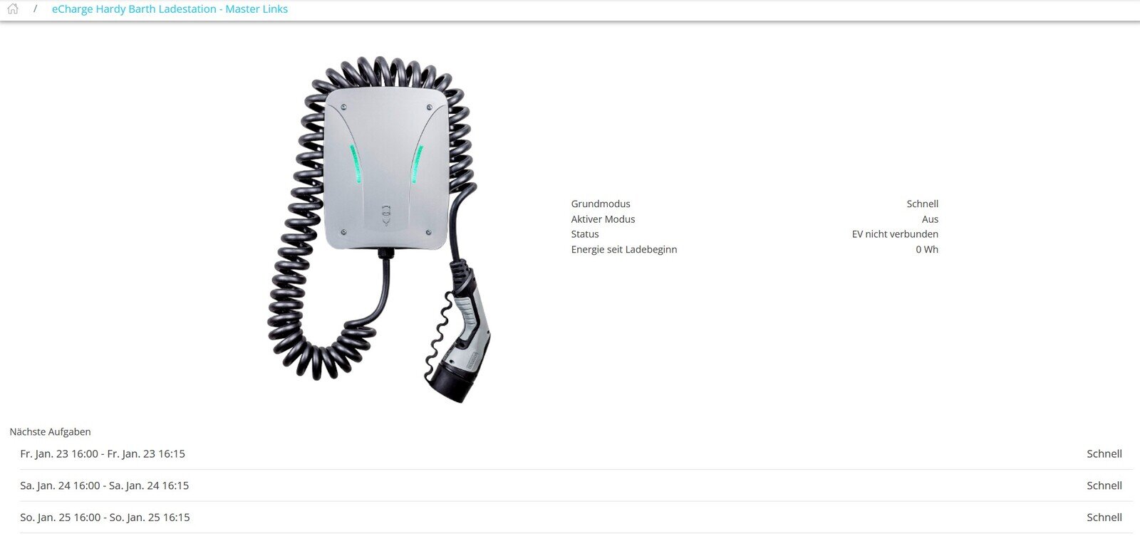 cPu2 main window timetable