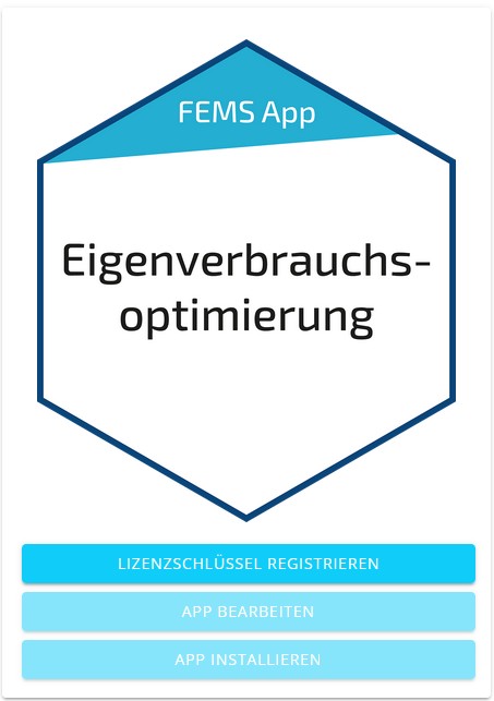 Eigenverbrauchsoptimierung deinstallieren