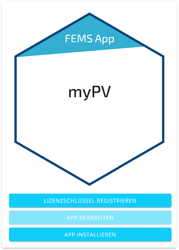 myPV installation 1