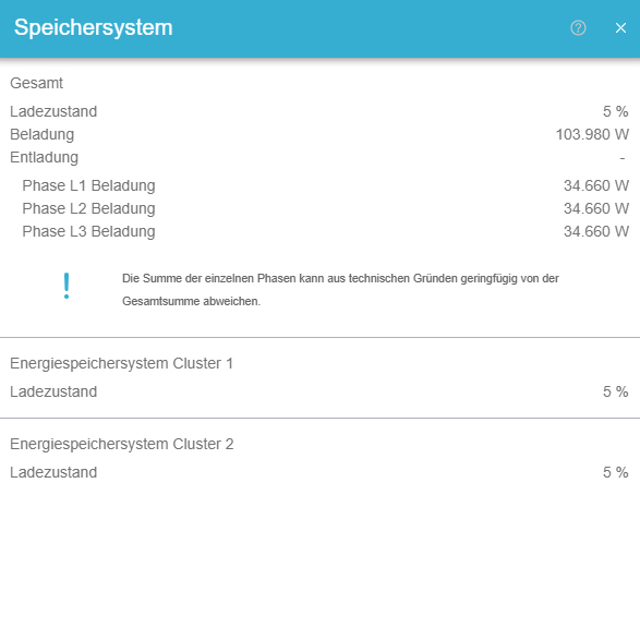 storage live modal multiple storages