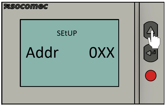 Socomec Countis E23 E24 Setup Addr 2