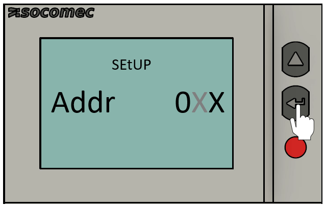 Socomec Countis E23 E24 Setup Addr 3