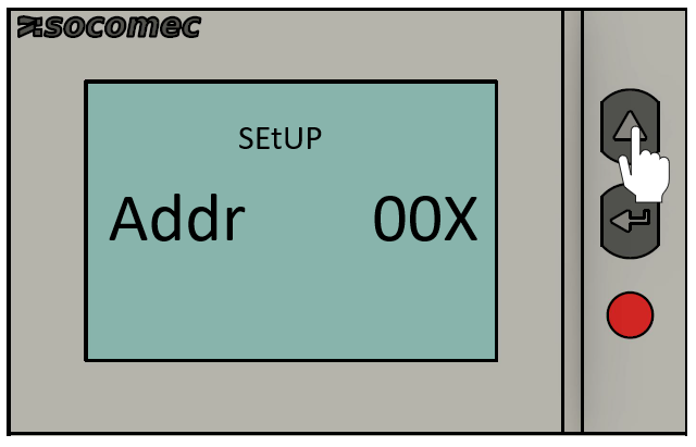 Socomec Countis E23 E24 Setup Addr 4