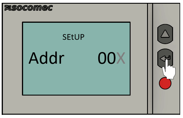 Socomec Countis E23 E24 Setup Addr 5