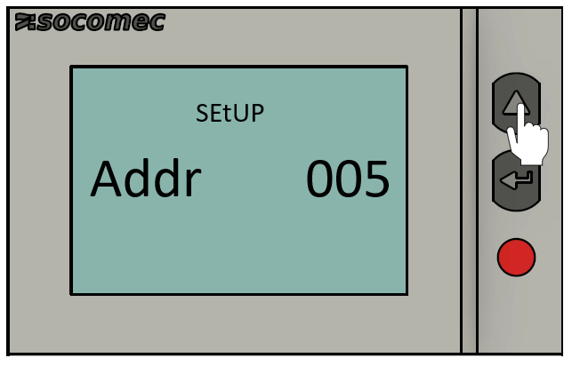 Socomec Countis E23 E24 Setup Addr 6