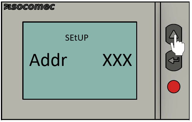 Socomec Countis E23 E24 Setup Addr 8