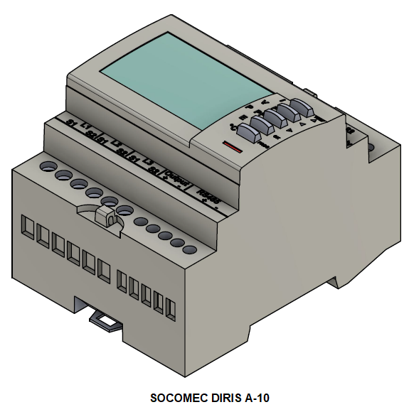 Socomec Diris A10 Uebersicht Single beschriftet