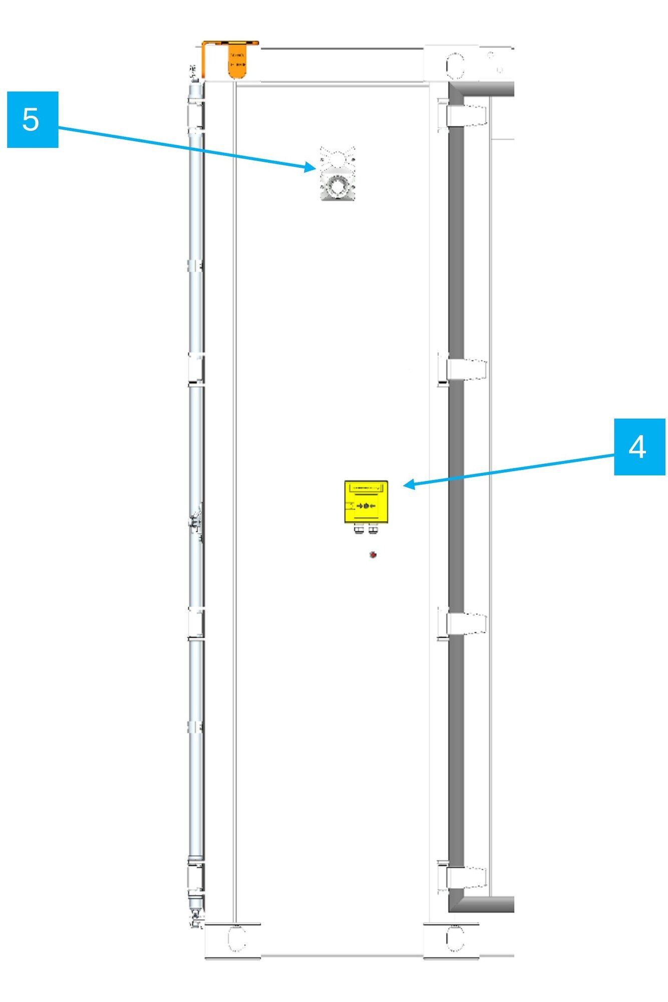 FAS switch and transmitter