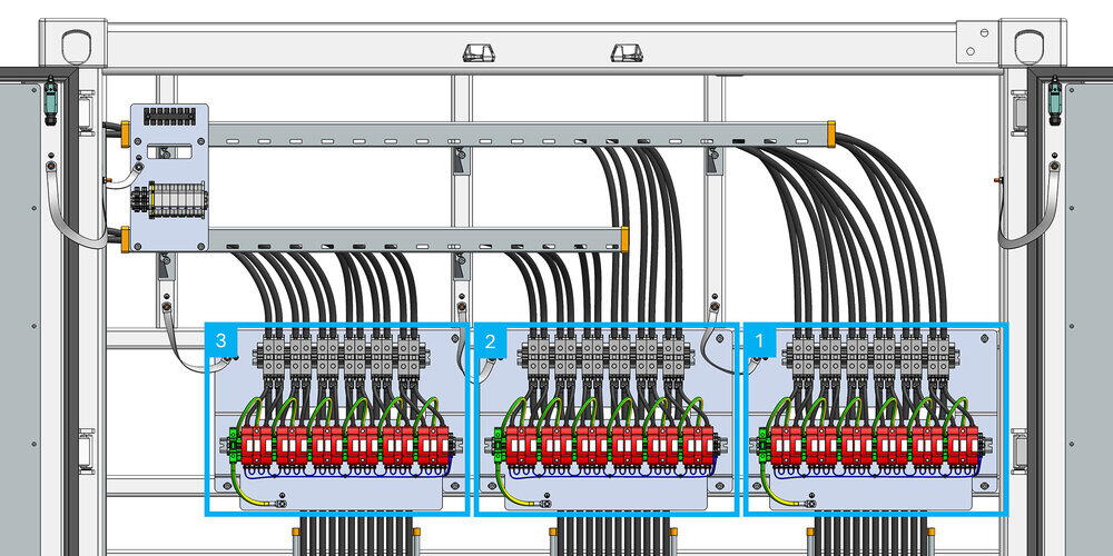 xl connection area numbered