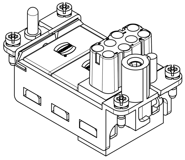 harting modular a c 2 4