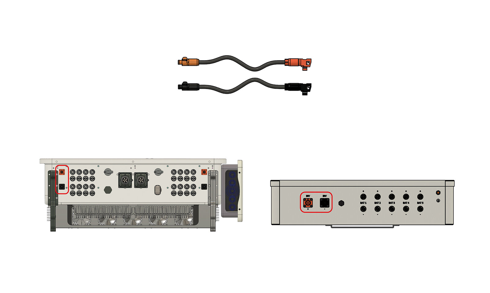 DC connection INV PAR