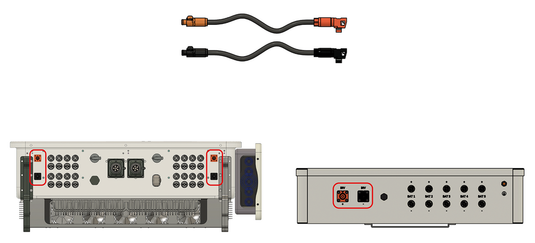 DC connection INV PAR 2