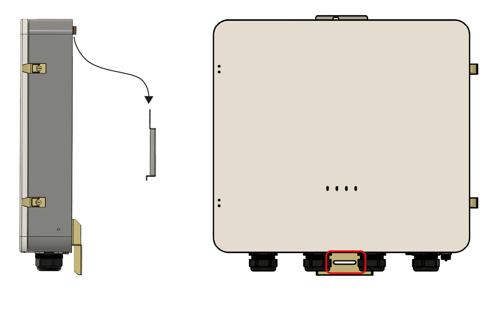 sts wall installation