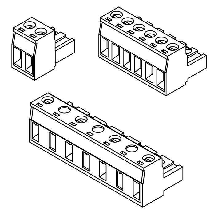 C50 plugs three pieces