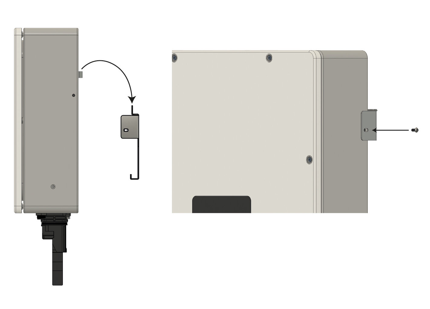 STS box wall bracket