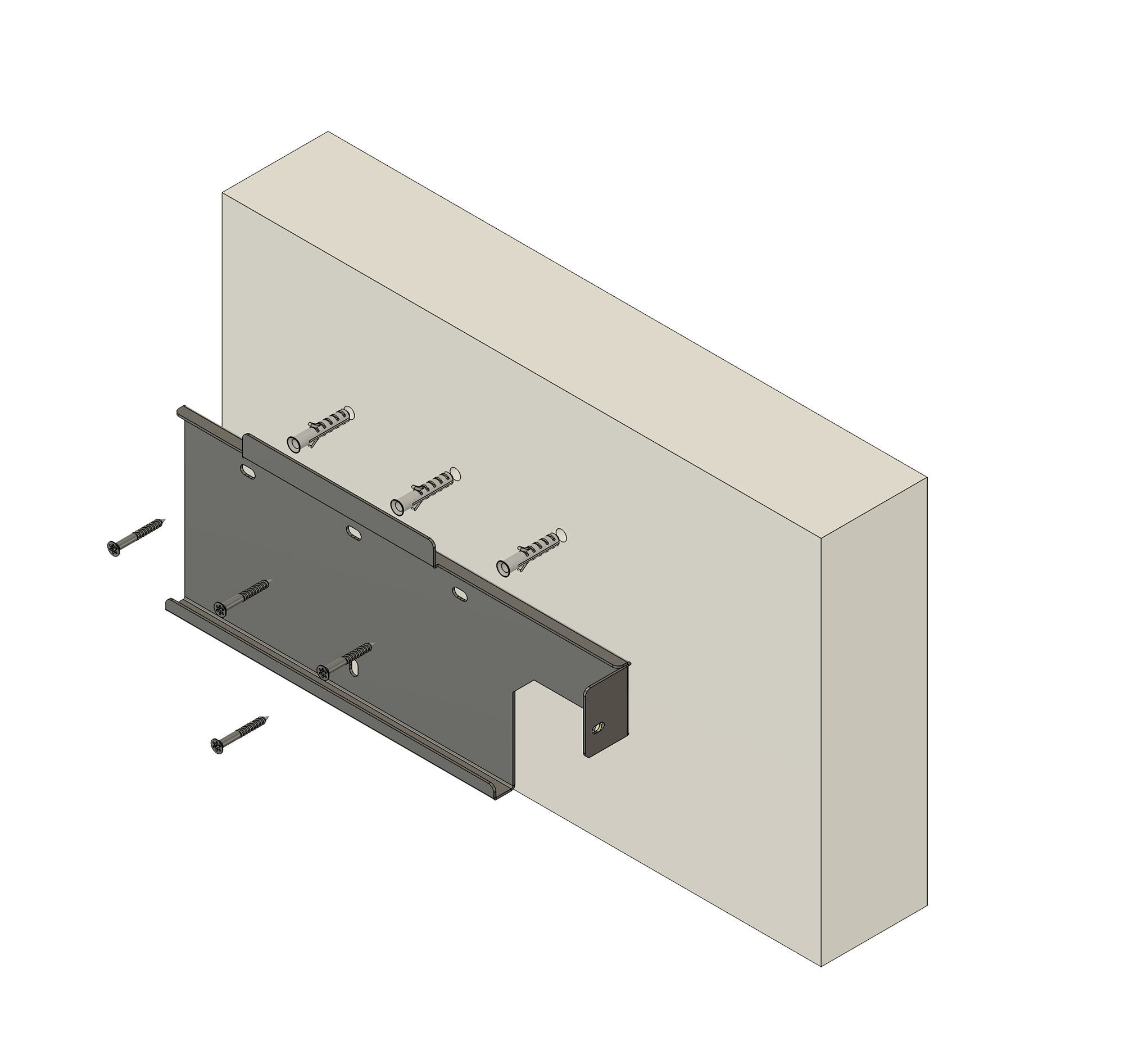 STS box wall installation