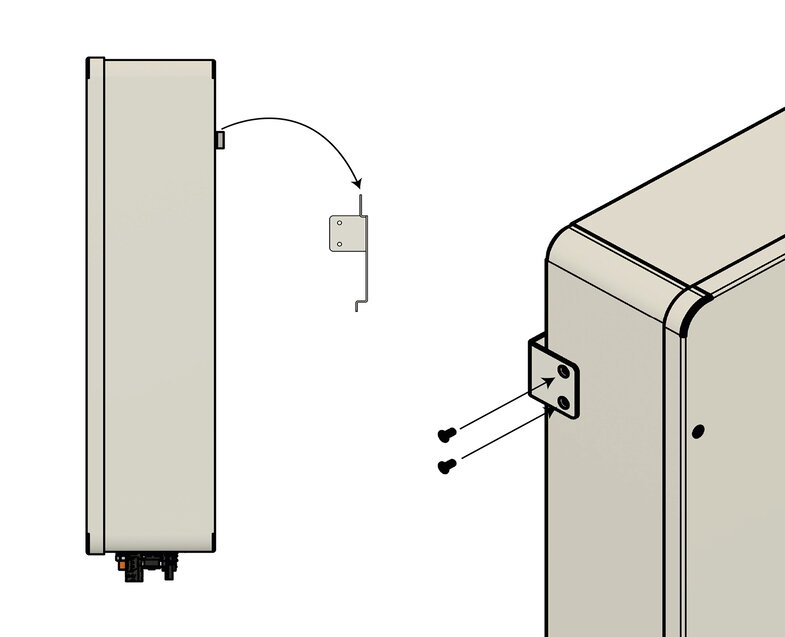 parallel box installation