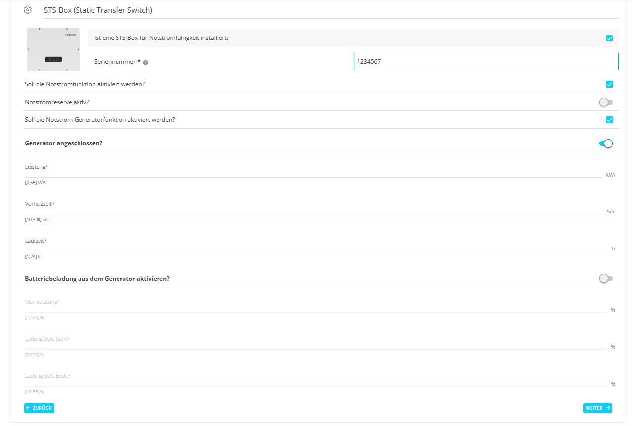 commissioning generator 3
