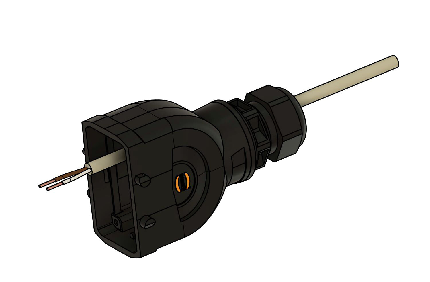 harting housing meter line