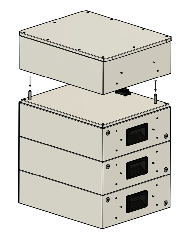 split base top box installation