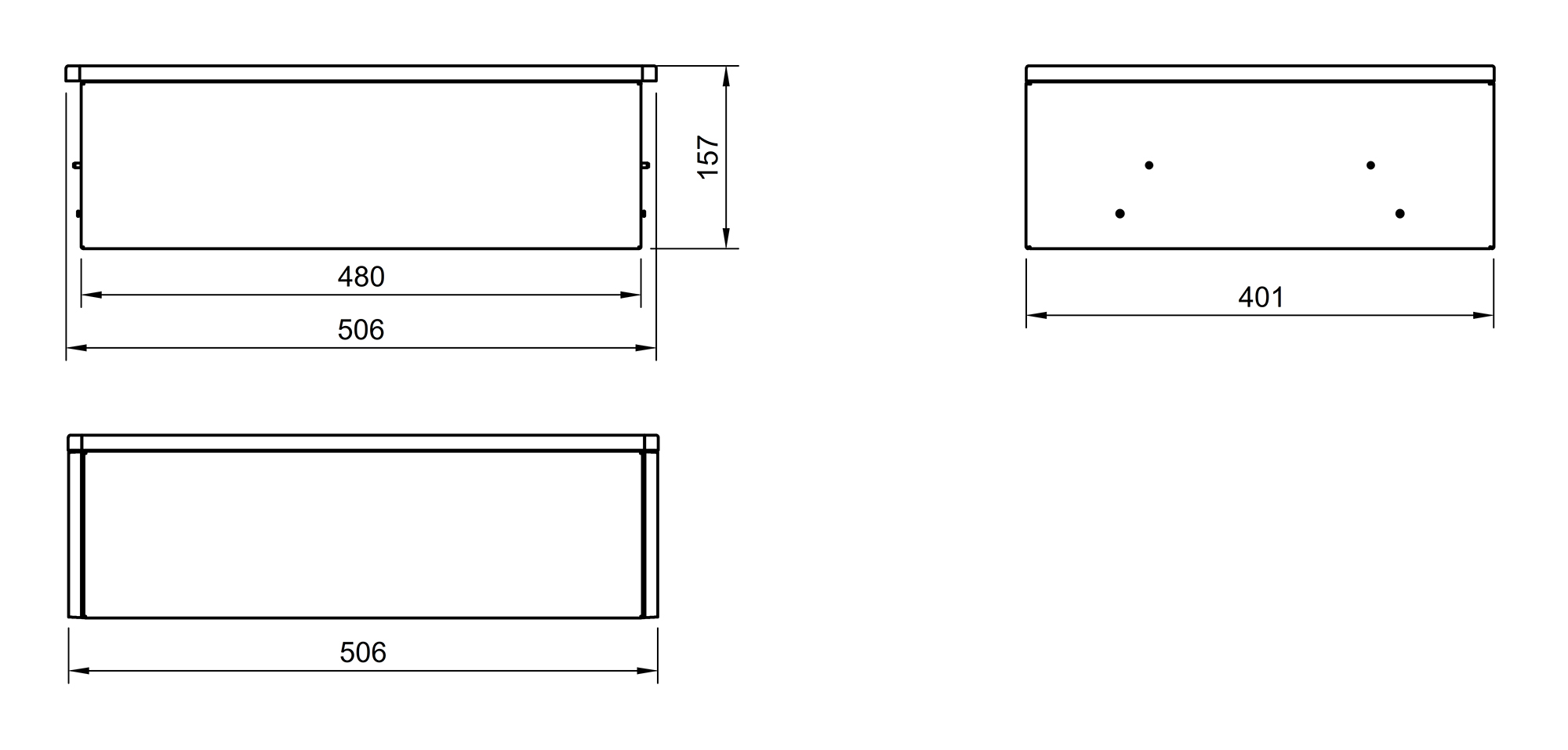 split base top box