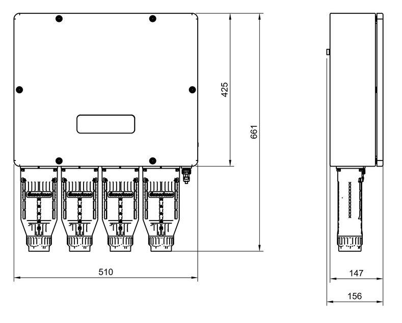 C50 STS box dimensions