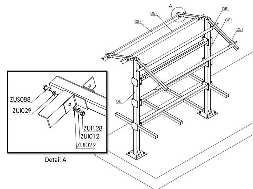 GE1 mounting detail 5