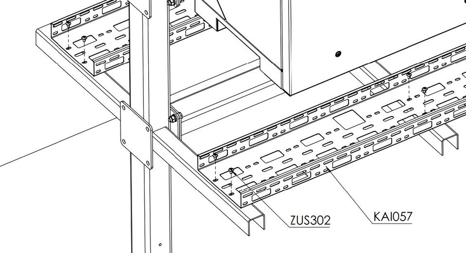 cable channel installation