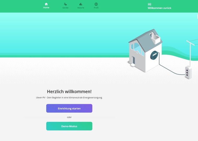 cleverpv setup screen