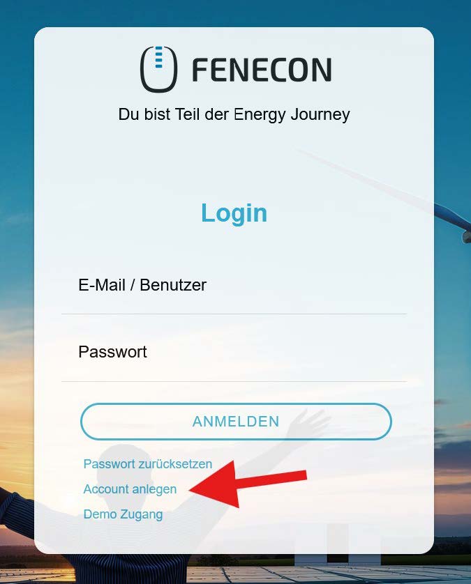FEMS Anlegen Installateurszugang