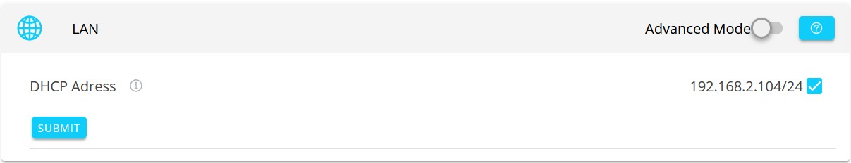 FEMS-Netzwerkkonfiguration