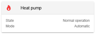 App Waermepumpe Widget