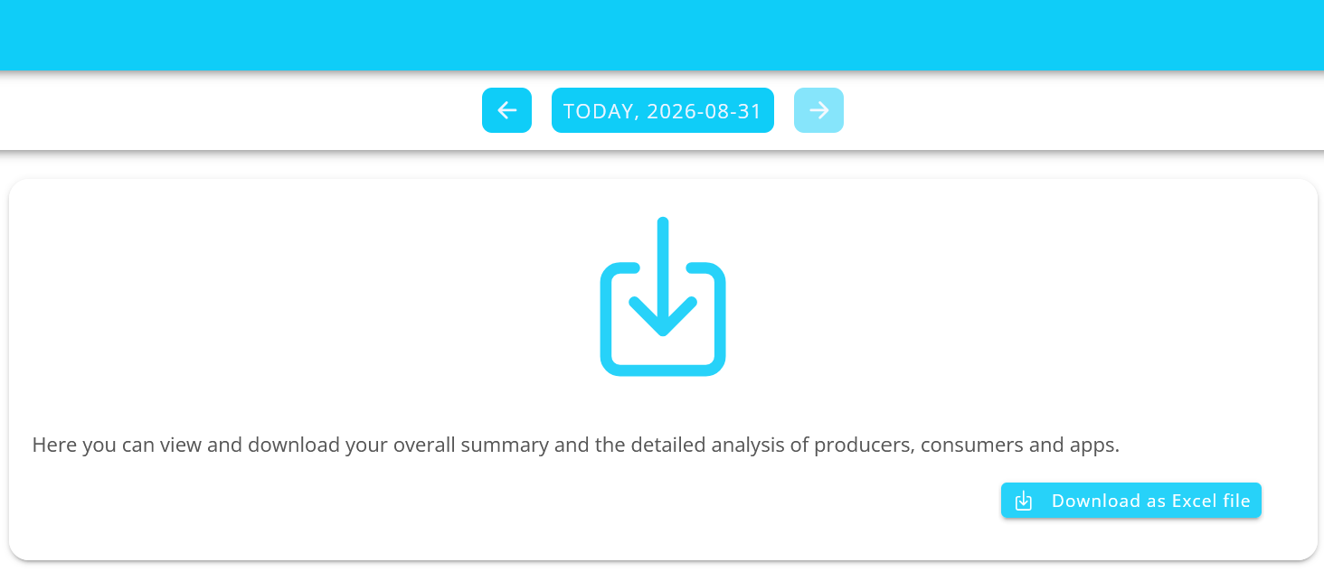 energy journey history export