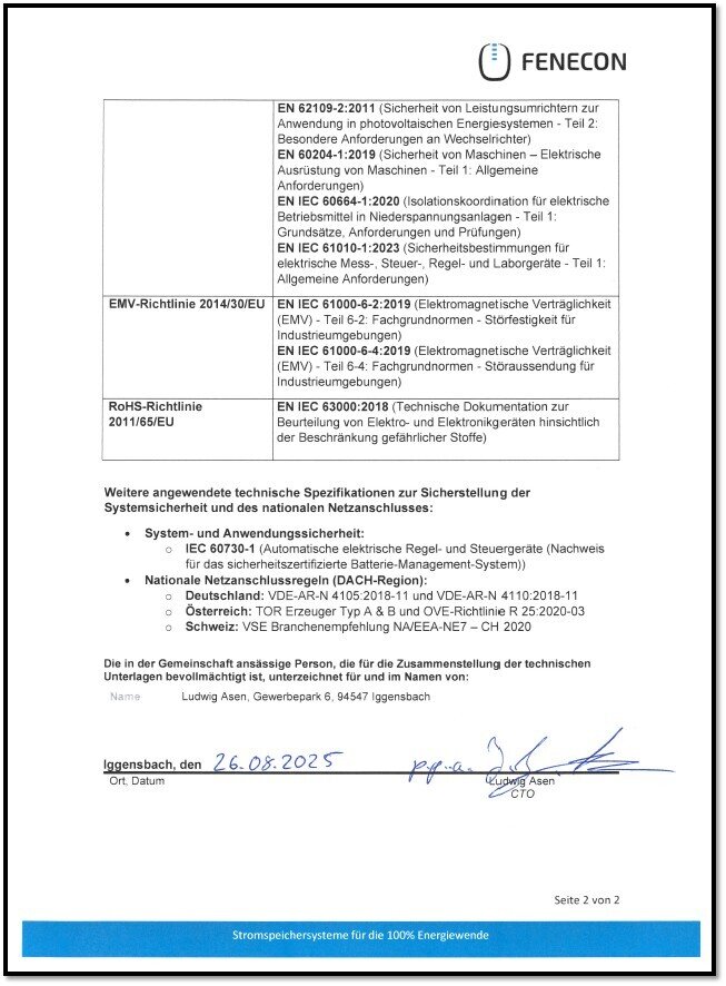 xl declaration of conformity 2
