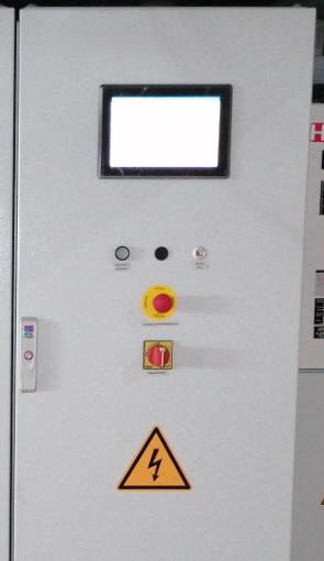 INM control cabinet buttons