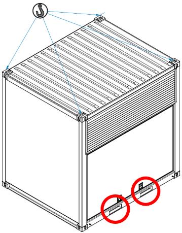 INM lifting points