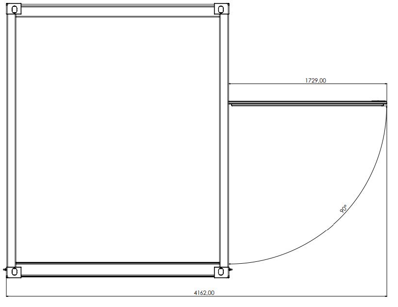 INM maintenance door side view