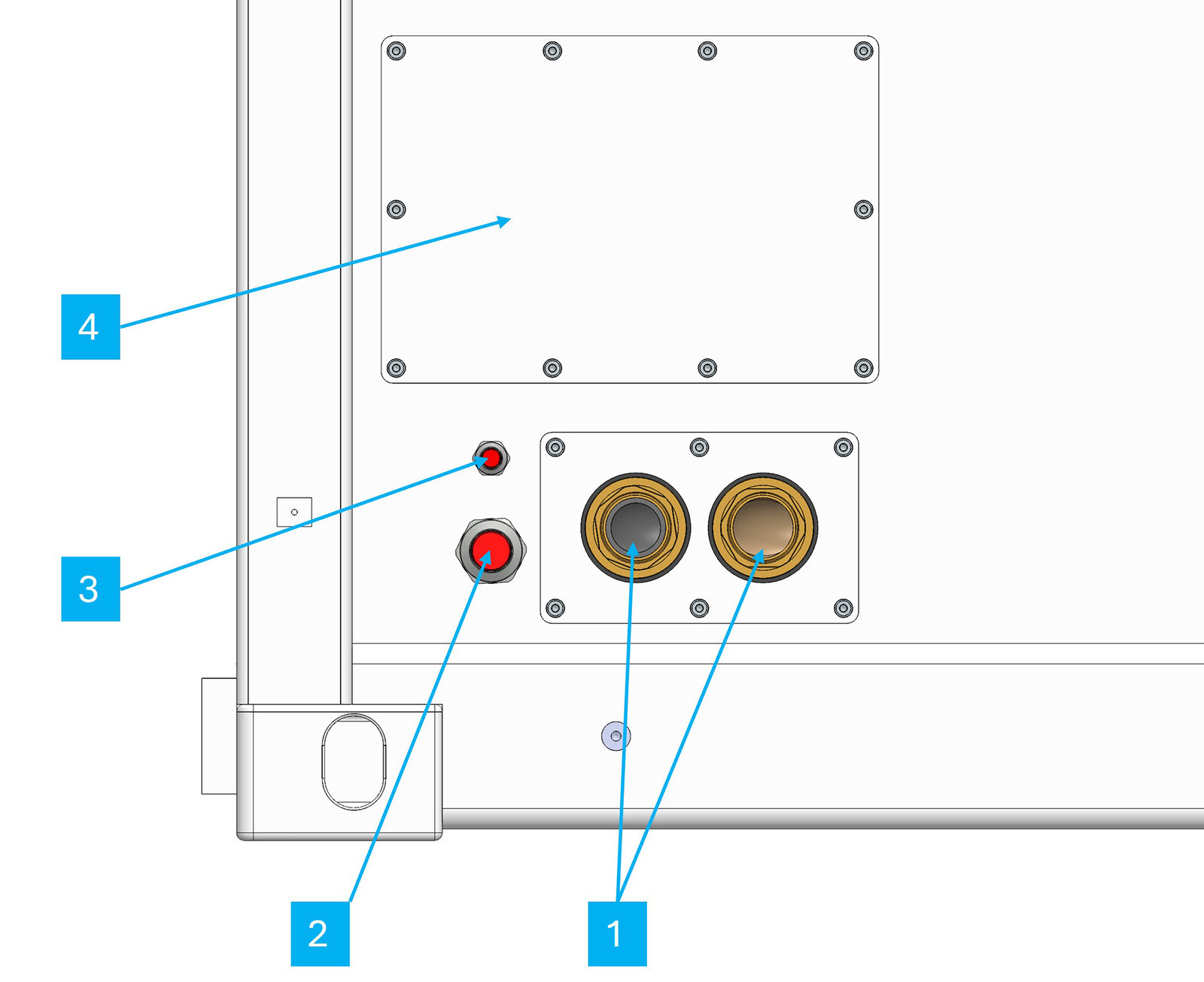 climate connector ext numbered