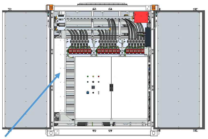 control cabinet area cooler