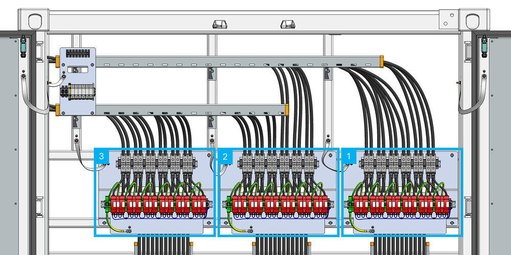 xl connection area numbered