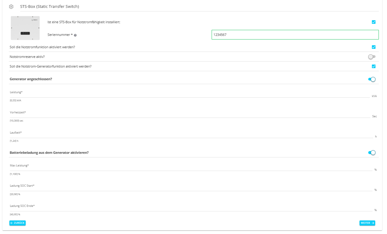 commissioning generator 4