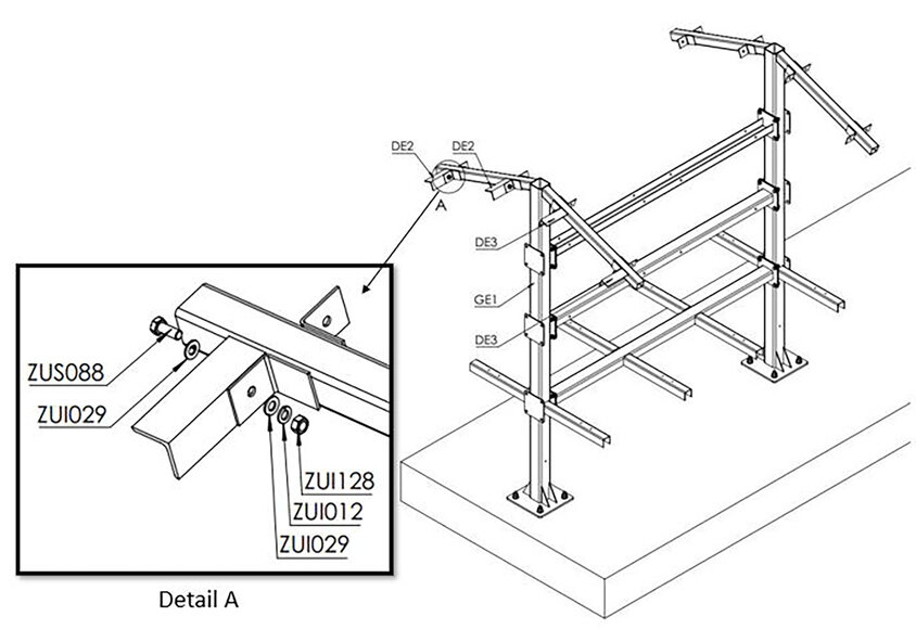 GE1 mounting detail 4