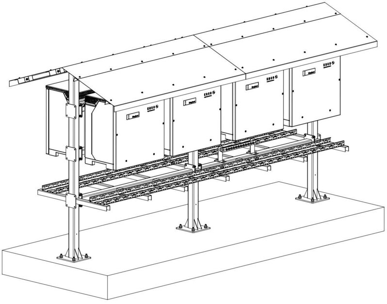 inverter rack full